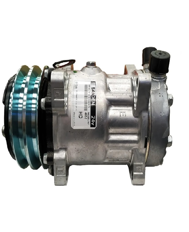 COMPRESSOR SANDEN 7H15 24V POLIA 2A