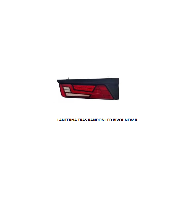 LANTERNA TRAS RANDON LED BIVOL NEW R 2023/ LE COMPLETA