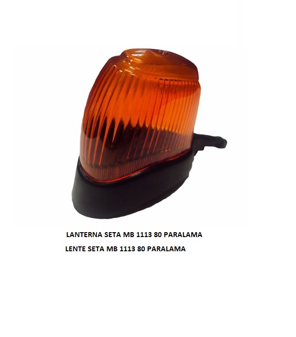 LENTE SETA MB 1113 80 PARALAMA AMARELA