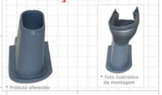 REVESTIMENTO COLUNA DIRECAO MB ATEGO/AXOR
