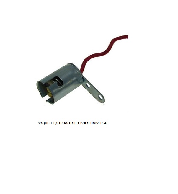 SOQUETE P/LUZ MOTOR 1 POLO UNIVERSAL