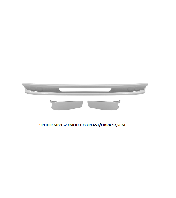 SPOLER MB 1620 MOD 1938LS PLAST/FIBRA 17,5CM