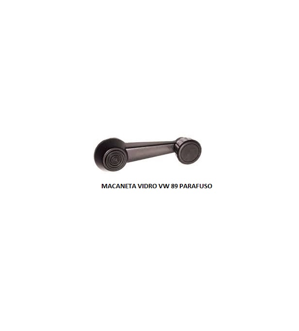 MACANETA VIDRO VW 89 PARAFUSO PLAST