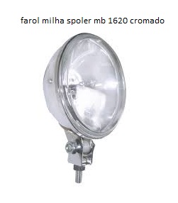 FAROL MILHA SPOLER MB 1620 CROMADO