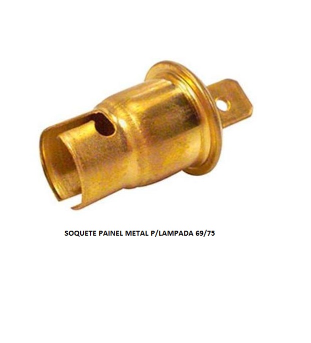 SOQUETE PAINEL METAL P/LAMPADA 69/75