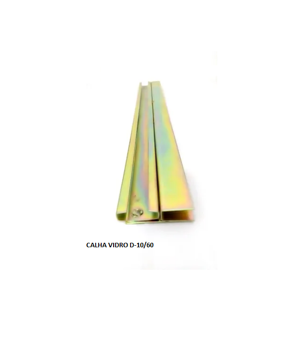 CALHA VIDRO D-10/60