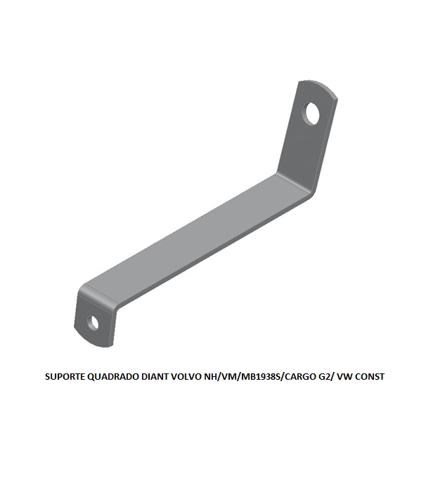 SUPORTE QUADRADO DIANT VOLVO NH/VM/MB1938S/CARGO G2/ VW CONST
