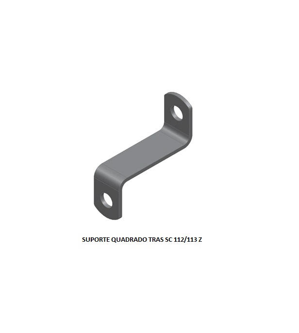 SUPORTE QUADRADO TRAS SC 112/113 Z