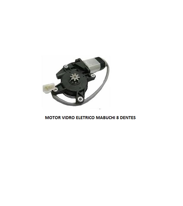 MOTOR VIDRO ELETRICO 24V MABUCHI 8 DENTES LE A08023