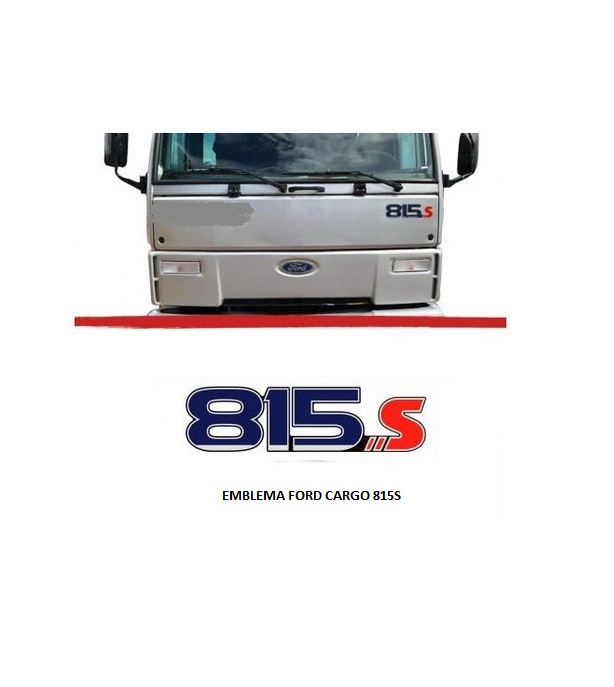 EMBLEMA FORD CARGO RESINADO 815S