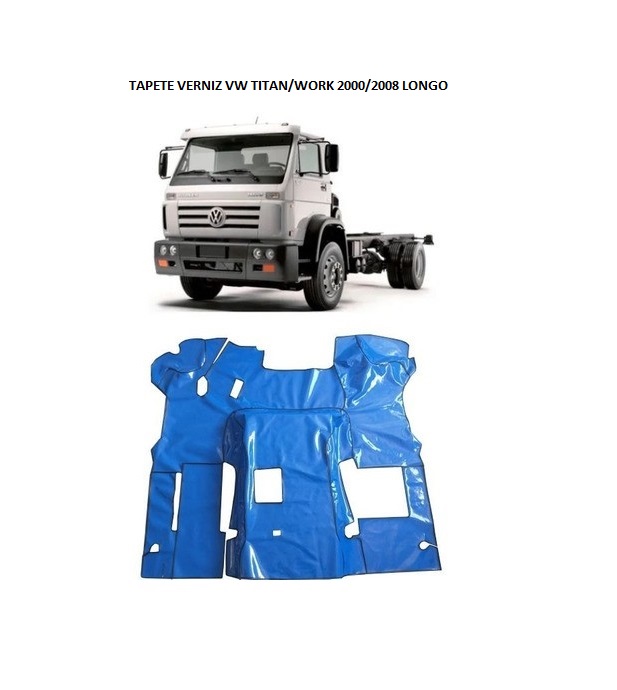 TAPETE VERNIZ VW TITAN/WORK 2000/2008 LONGO
