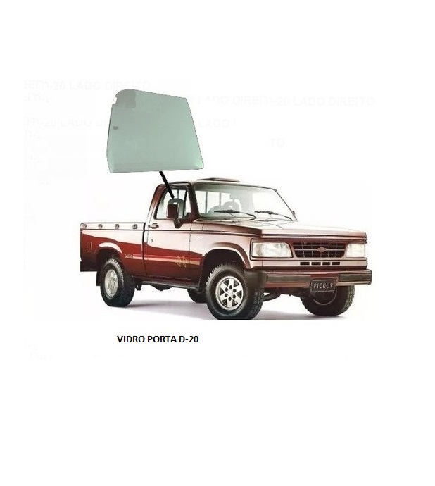 VIDRO PORTA D-20