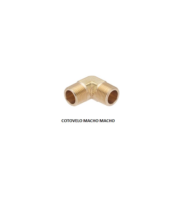 COTOVELO MACHO/MACHO ROSCA/ROSCA NPTF1/4XNPTF1/4