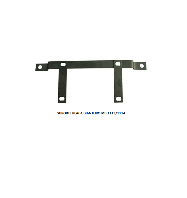 SUPORTE PLACA DIANTEIRO MB 1113/1114