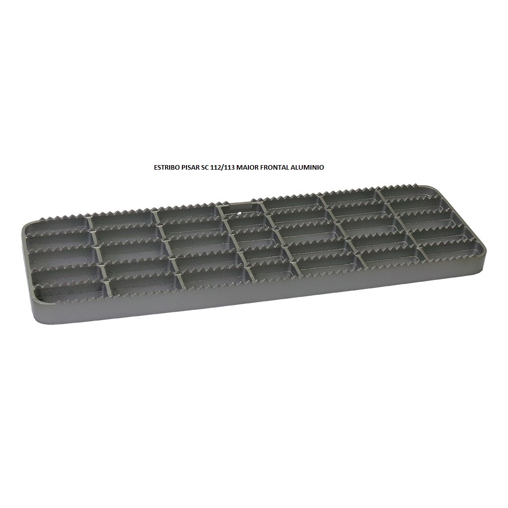 ESTRIBO PISAR SC 112/113 MAIOR FRONTAL ALUMINIO