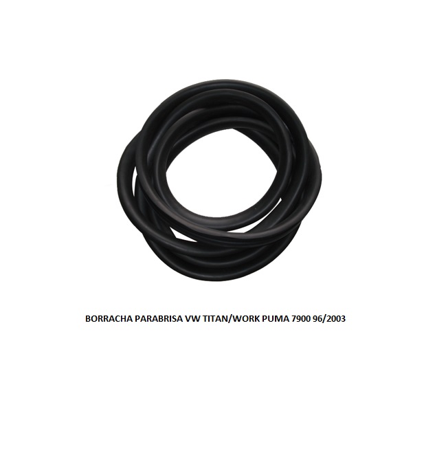BORRACHA PARABRISA VW TITAN/WORK PUMA 7900 96/2003