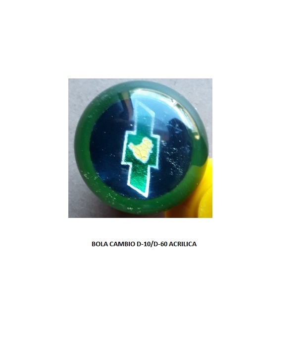 BOLA CAMBIO D-10/D-60 ACRILICA