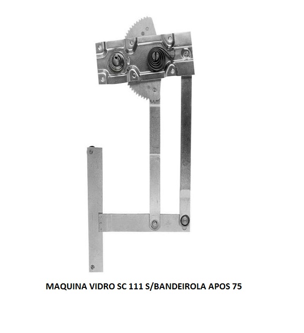MAQUINA VIDRO SC 111 S/BANDEIROLA APOS 75