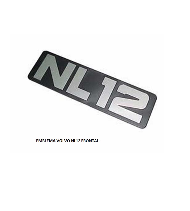 EMBLEMA VOLVO NL12 FRONTAL