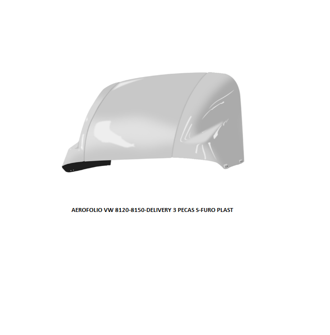 AEROFOLIO VW 8120/8150 3 PECAS S/FURO PLAST