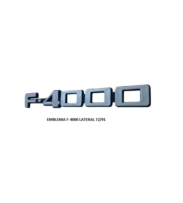 EMBLEMA F-4000 LATERAL 72/91