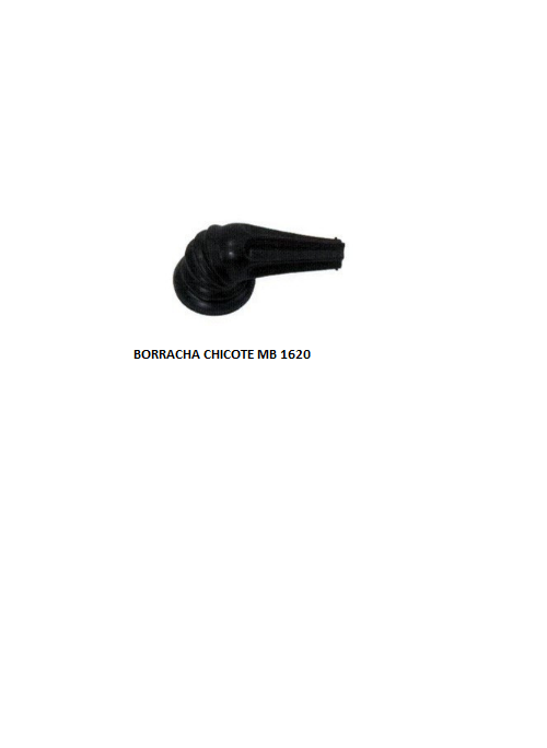 BORRACHA CHICOTE MB 1620