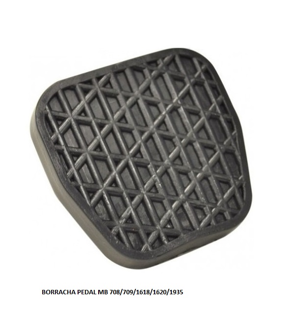BORRACHA PEDAL MB 708/709/1618/1620/1935