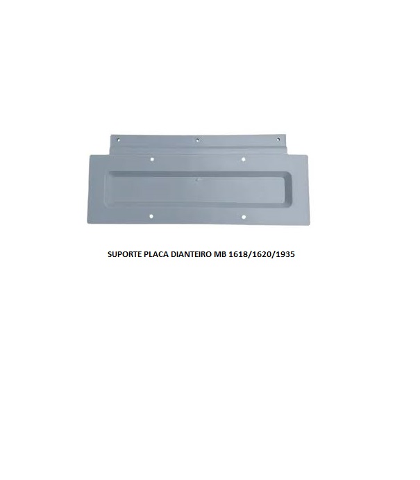 SUPORTE PLACA DIANTEIRO MB 1618/1620/1935