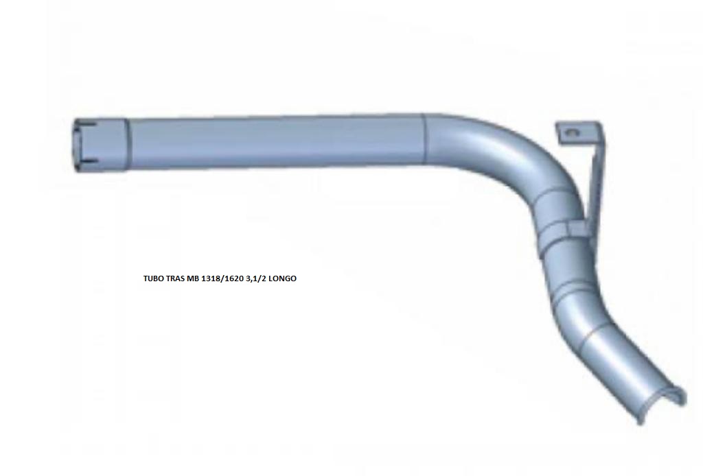 TUBO TRAS MB 1318/1620 3,1/2 LONGO