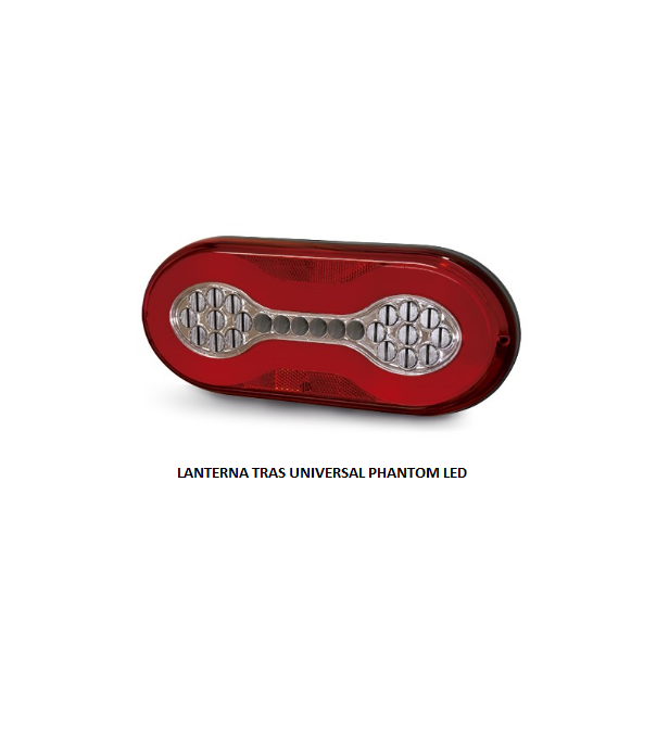 LANTERNA TRAS RANDON 2 BOLHAS MODULO LED LE PHANTON