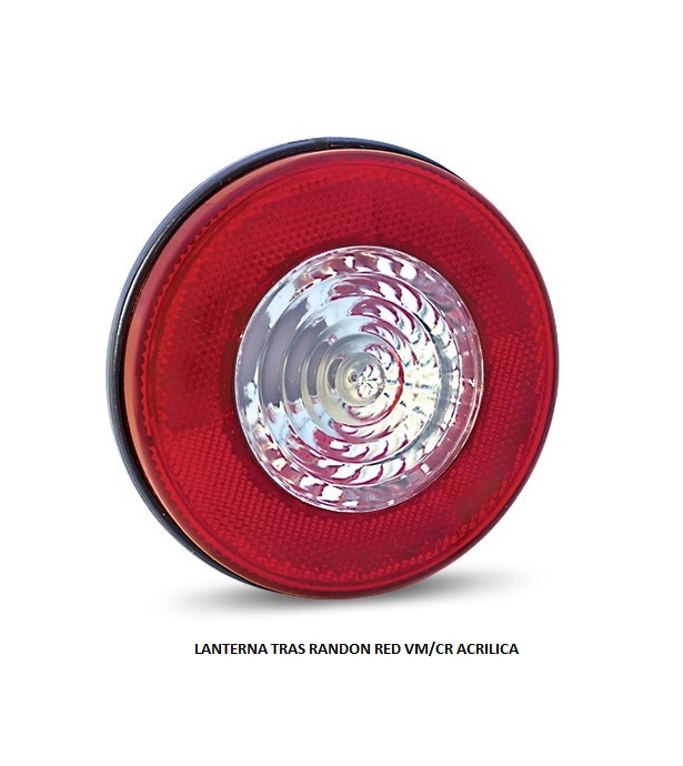 LANTERNA TRAS RANDON RED VM/CR ACRILICA