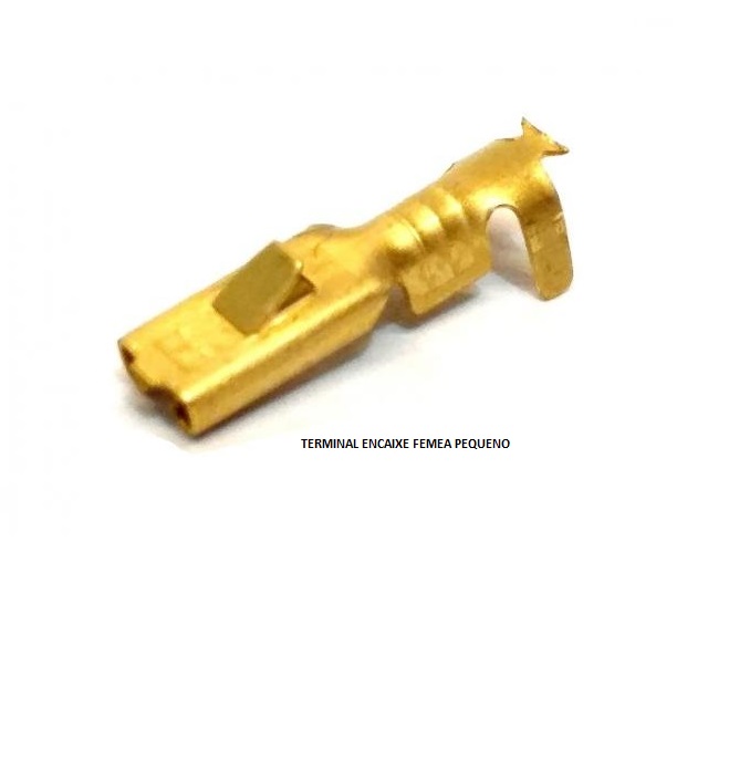 TERMINAL ENCAIXE FEMEA C/TRAVA