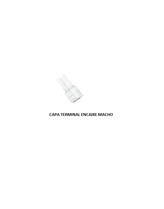 CAPA TERMINAL ENCAIXE MACHO