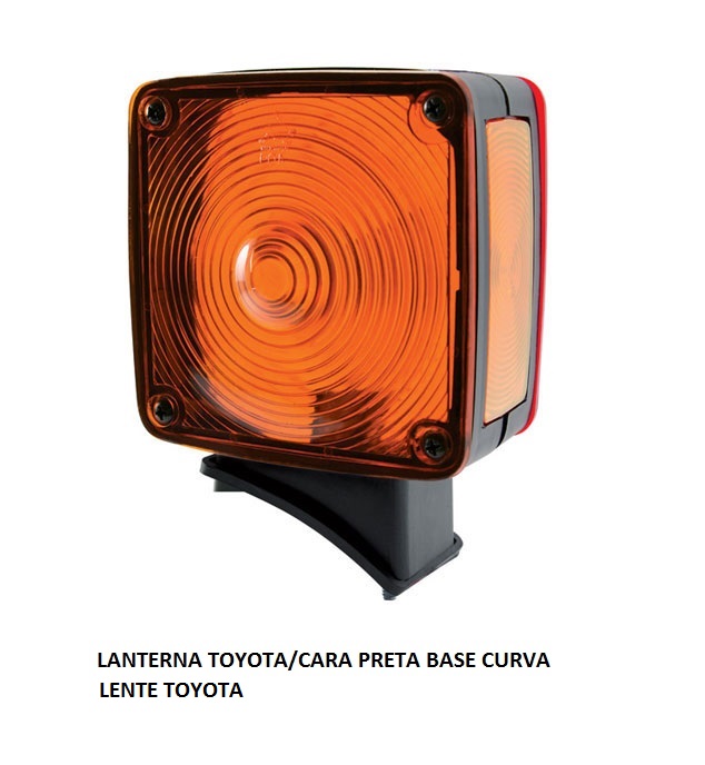 LANTERNA TOYOTA/CARA PRETA BASE CURVA LD