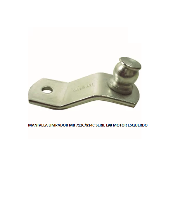 MANIVELA LIMPADOR MB 712C/914C SERIE L98 MOTOR ESQUERDO