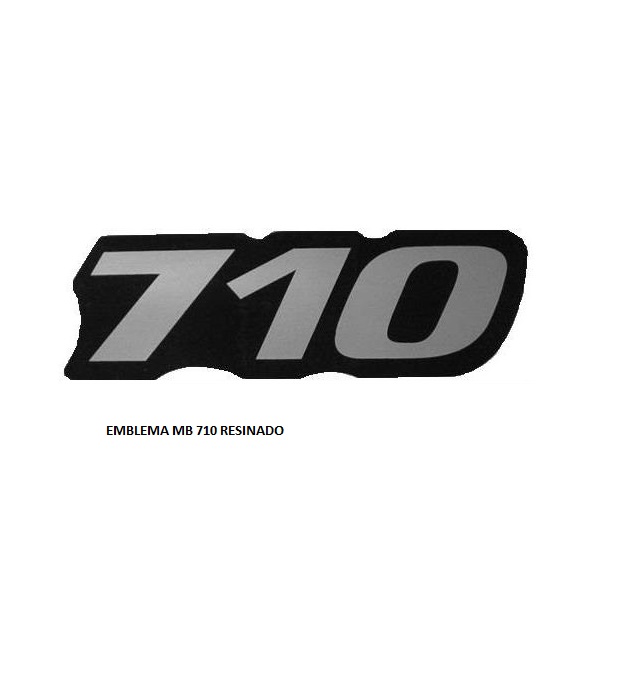 EMBLEMA MB 710 RESINADO