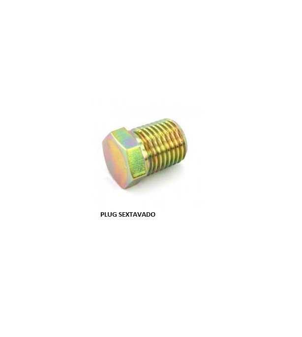 PLUG SEXTAVADO 1/4