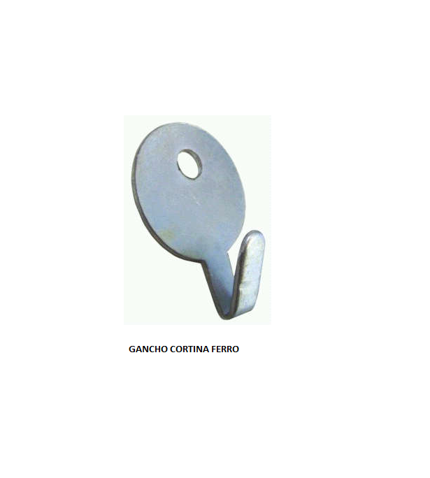 GANCHO CORTINA FERRO