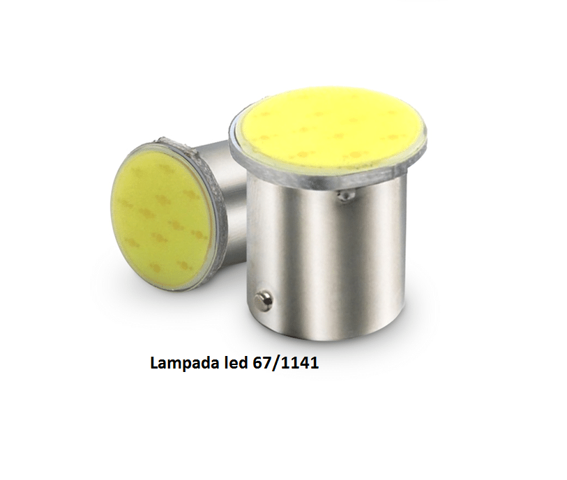 LAMPADA 1141/67 LED 24V BRANCA