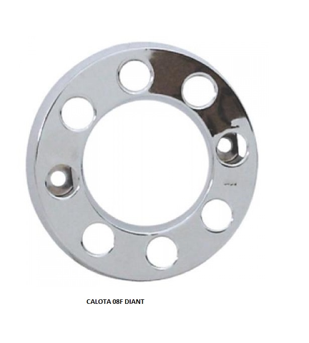 SUPORTE CALOTA TRASEIRO 8 FUROS MB 1113/VW
