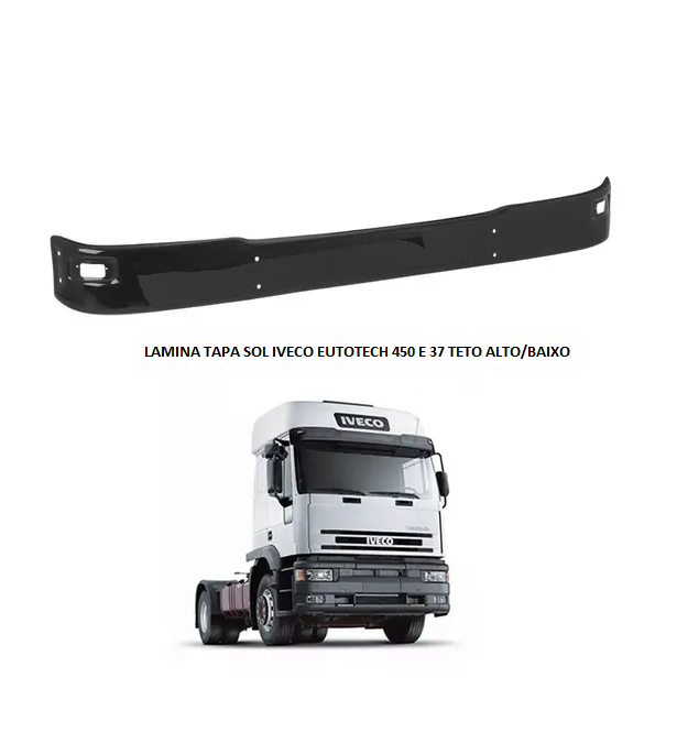 LAMINA TAPA SOL IVECO EUTOTECH 450 E 37 TETO ALTO/BAIXO