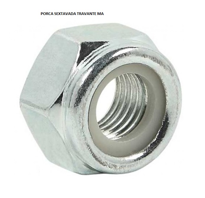 PORCA SEXTAVADA 8MM TRAVANTE MA