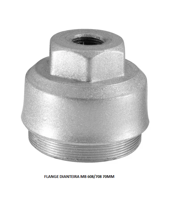 FLANGE DIANTEIRA MB 608/708 70MM