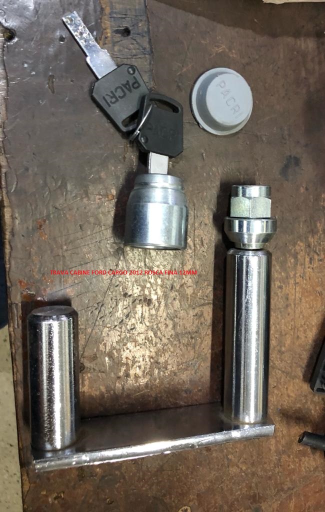 TRAVA CABINE FORD CARGO 2012 ROSCA FINA 12MM
