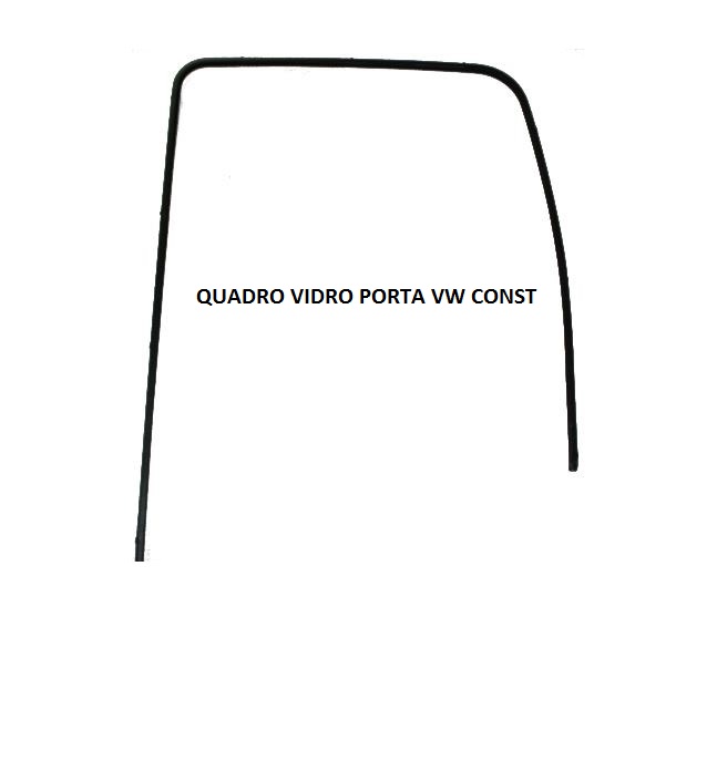 QUADRO VIDRO PORTA VW CONST LE