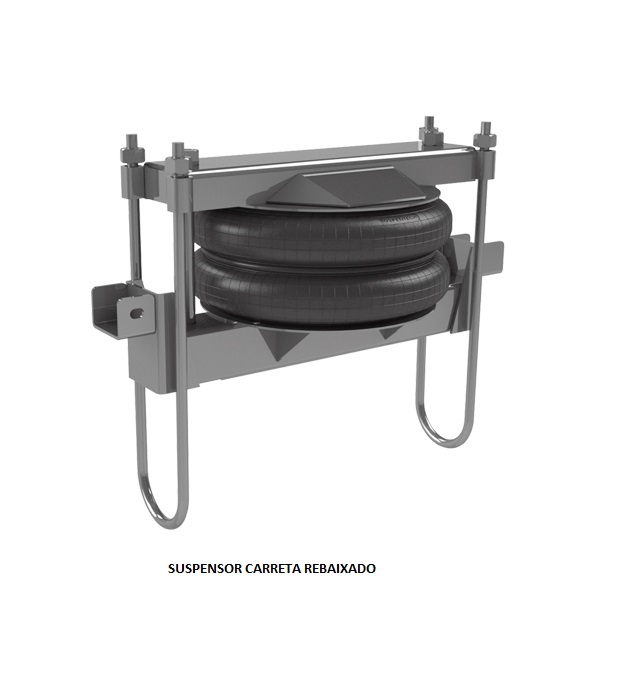 SUSPENSOR CARRETA REBAIXADO MED 1020MM S/GRAMPO