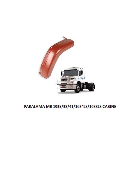 PARALAMA MB 1935/38/41/1634LS/1938LS CABINE