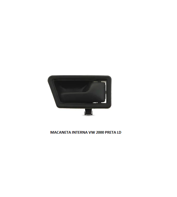MACANETA INTERNA VW 2000 PRETA LD