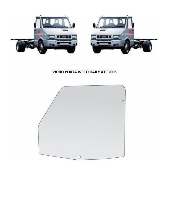 VIDRO PORTA IVECO DAILY ATE 2006