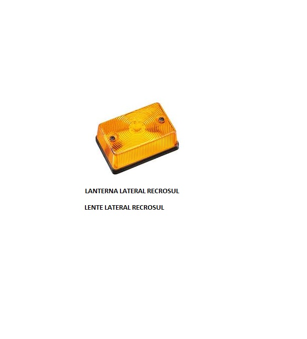 LENTE LATERAL RECROSUL AMARELA
